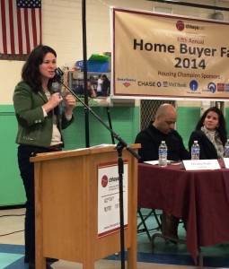 Christie Peale moderating a panel at Chhaya's Home Buyer Fair Christie Peale moderating a panel at Chhaya's Home Buyer Fair
